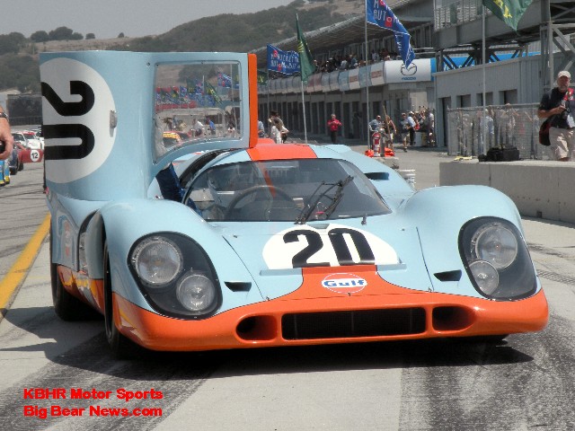 Streve McQueens Porsche 917 from movie Le Mans now owned by Jerry Seinfeld