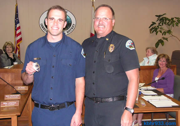 The firefighting Willis family: PCF Brandon and Fire Chief Jeff