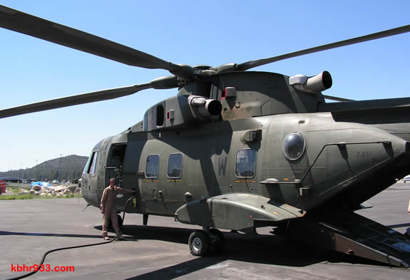 This Merlin helicopter is one of 30 that England has sent to Iraq and, soon, Afghanistan.