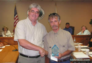 Of 25-year employee Ralph Musella, Mayer said, "Ralph has demonstrated that he is a reliable, long-term employee."