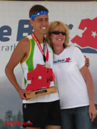 Seventeen-year-old Kevin Magdiel, overall winner in Thursday's meet, had placed second in September's Run the Bear half-marathon, overseen by BBHS teacher Beth Gardner.