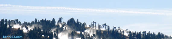 Cold temps have allowed for snowmaking at Snow Summit, which opens--top to bottom--for Thanksgiving weekend.