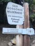 San Bernardino National Forest sign