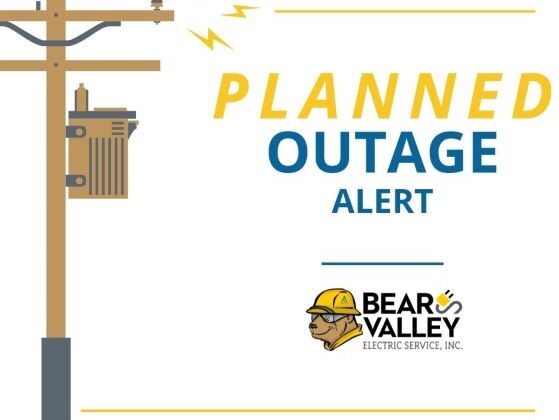 Bear Valley Electric Service Inc Planned Outage